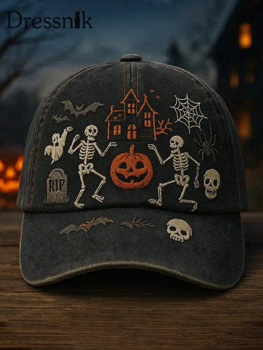 Halloween bedruckte lässige Unisex-Mütze als bild / S