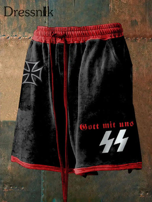 Herren Gott mit uns Shorts als bild / S
