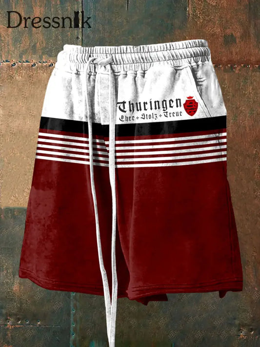 Herren-Shorts ThĂŒ ringen ehre stolz treu als bild / S