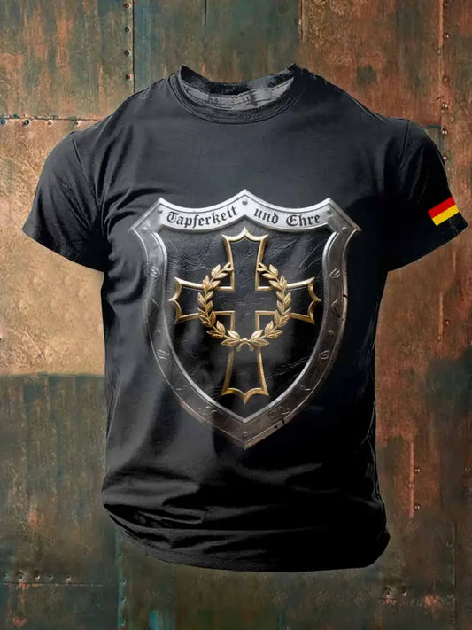 Herren T-Shirt Eisernes Kreuz Deutschland als bild / S