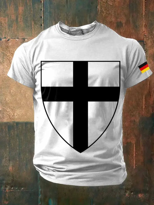 Herren T-Shirt Eisernes Kreuz Deutschland als bild / S