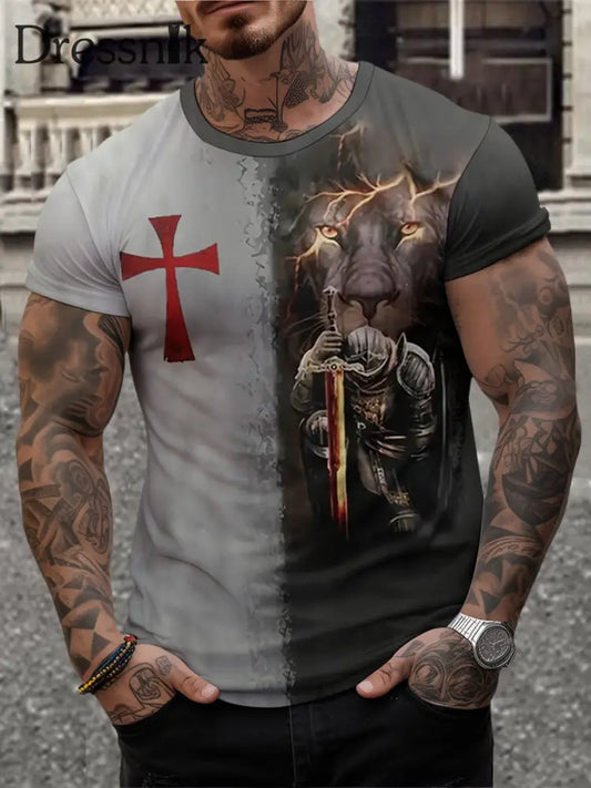 Herren Viking lässige T-Shirts als bild / S