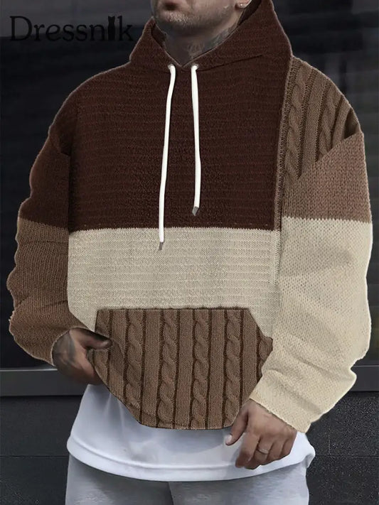 Herren Vintage Western bedruckt Casual Hoodie als bild / S