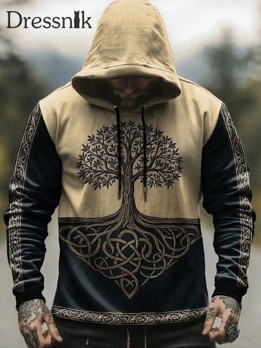 Kapuzen pullover für Herren Viking als bild / S