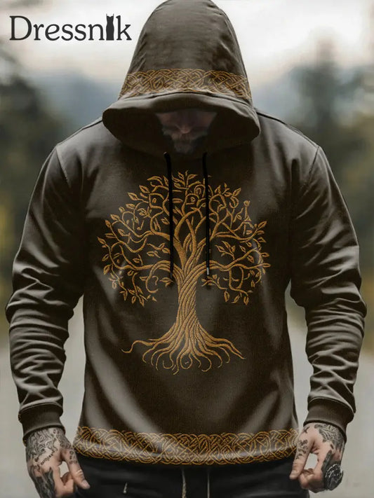 Kapuzen pullover für Herren Viking als bild / S