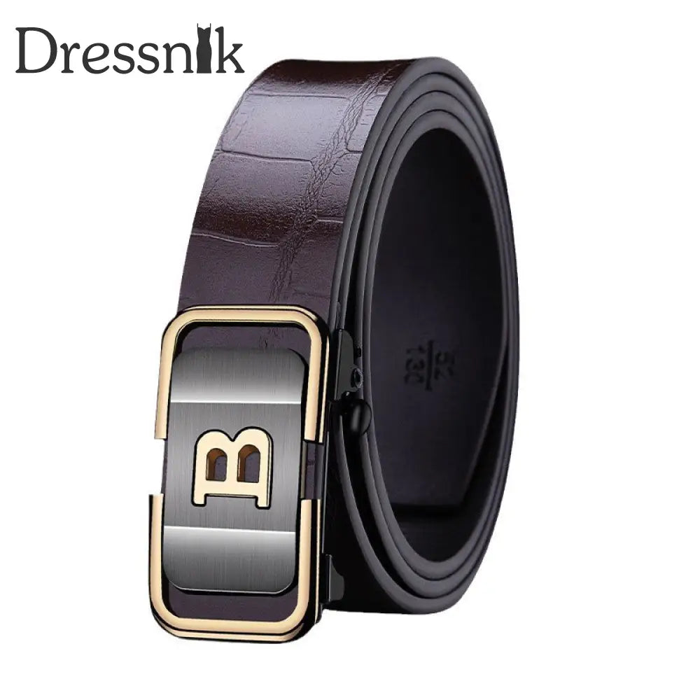 🔥🖤Wyprzedaż w Czarny Piątek:40% ZNIŻKI🔥Męski pasek z automatyczną klamrą we wzór krokodyla Bestseller