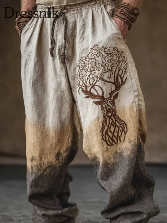 Westliche Elch hosen für Herren als bild / S