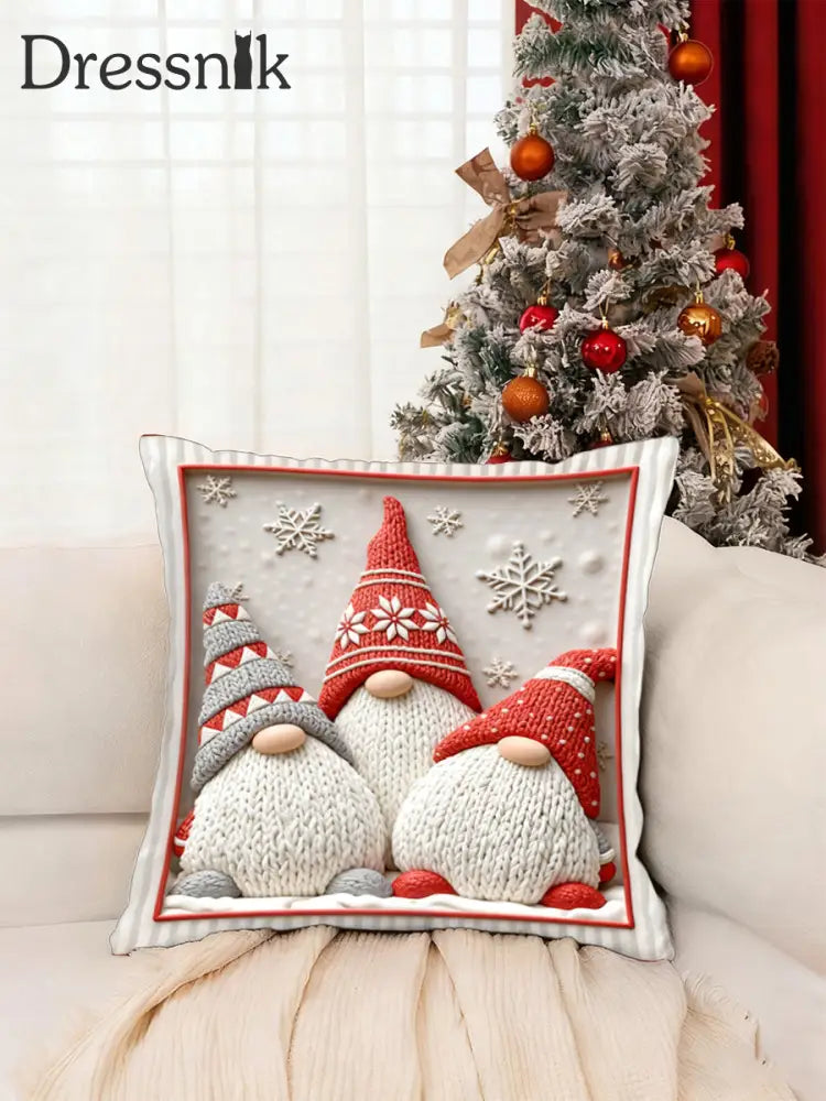 3D Weihnachts mann Kissen mehrfarbig / EINS