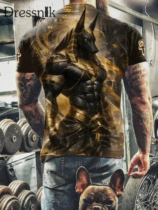 Ägyptische Männer T Shirts als bild / S