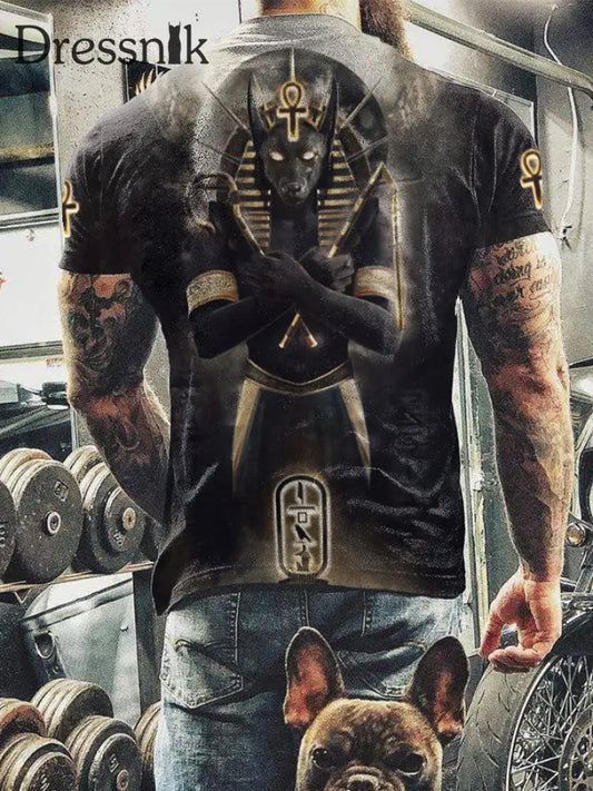 Ägyptische Männer T Shirts als bild / S