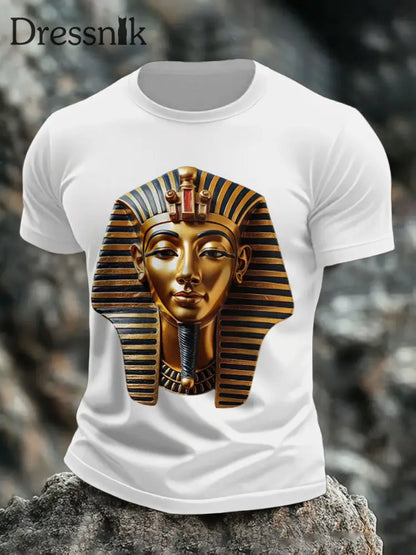 Ägyptische Pharao T Shirts für Männer Weiß / S