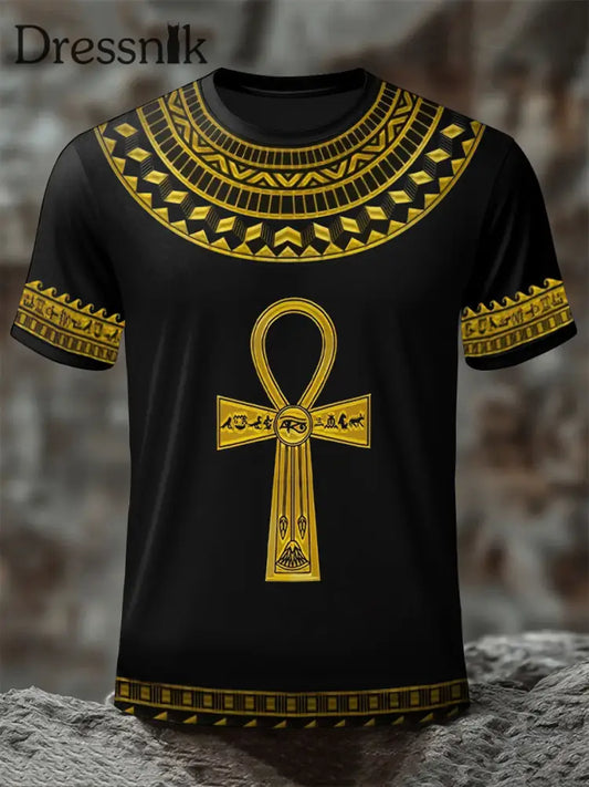 Ägyptische Zivilisation T Shirts für Männer Schwarz / S