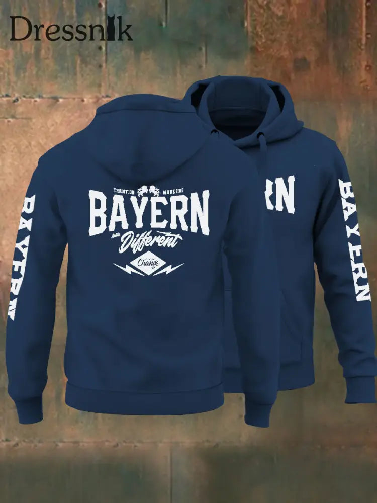 Bayern Hoodie für Herren Blau / S