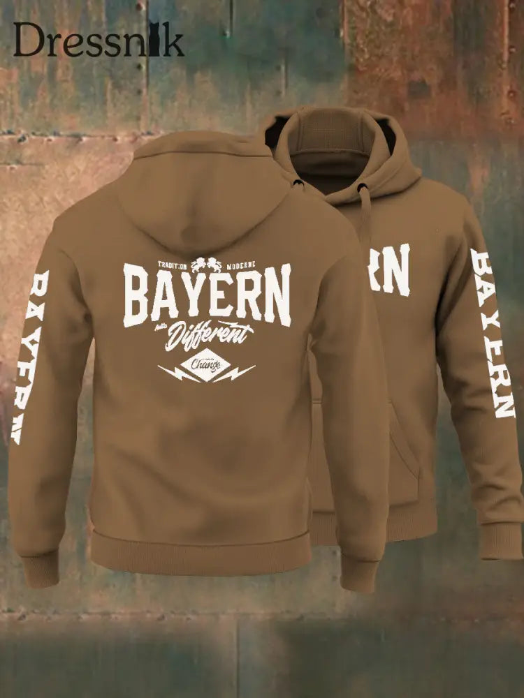 Bayern Hoodie für Herren Khaki / S