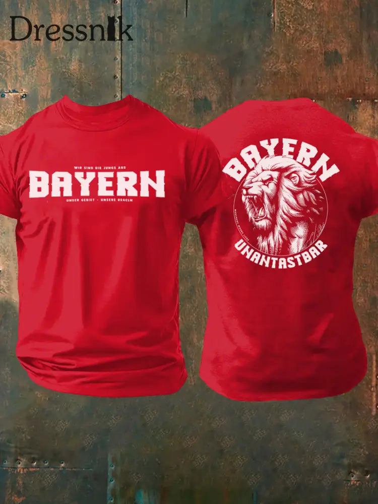 Bayern-T-Shirt für Herren Reines Rot / S