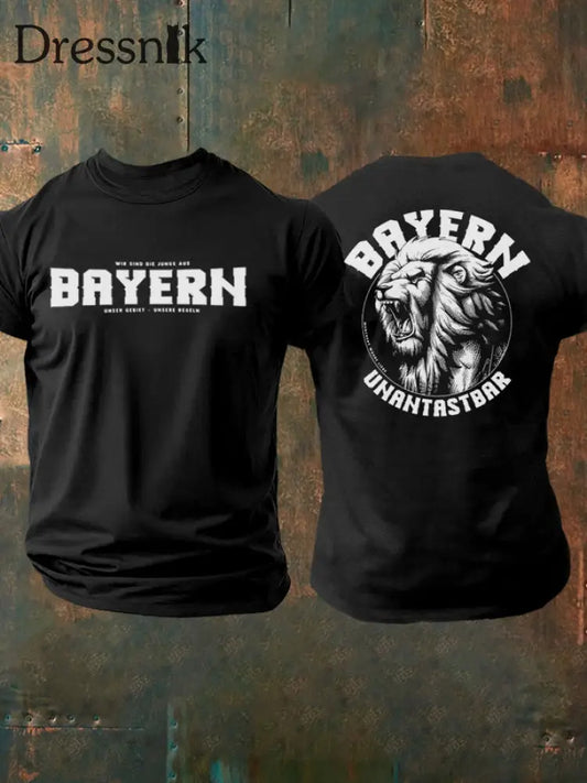 Bayern-T-Shirt für Herren Schwarz / S