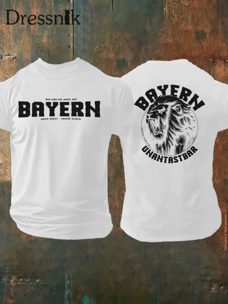Bayern-T-Shirt für Herren Weiß / S