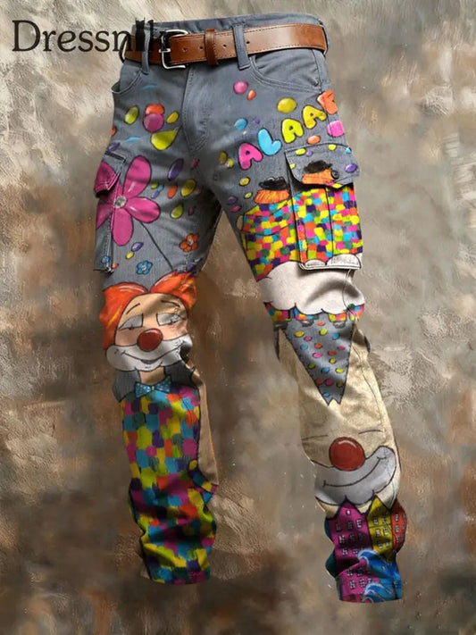 Bedruckte Herren-Hosen von Kölner Karneval als bild / S