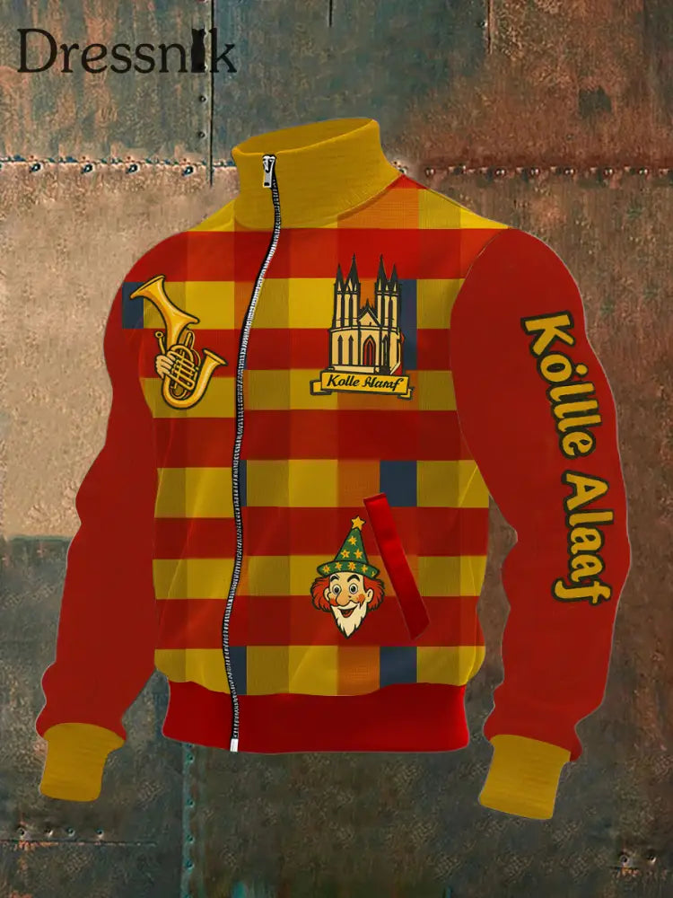 Bedrucktes Sweatshirt Kölner Karneval für Herren als bild / S