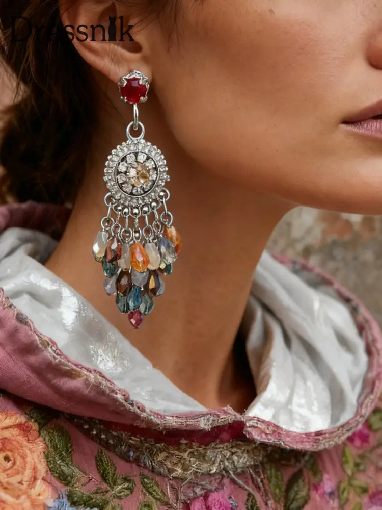 Böhmischer Stil Retro Earing als bild / EINS