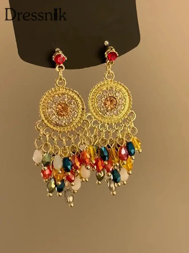 Böhmischer Stil Retro Earing als bild / EINS