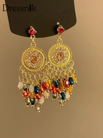 Böhmischer Stil Retro Earing als bild / EINS