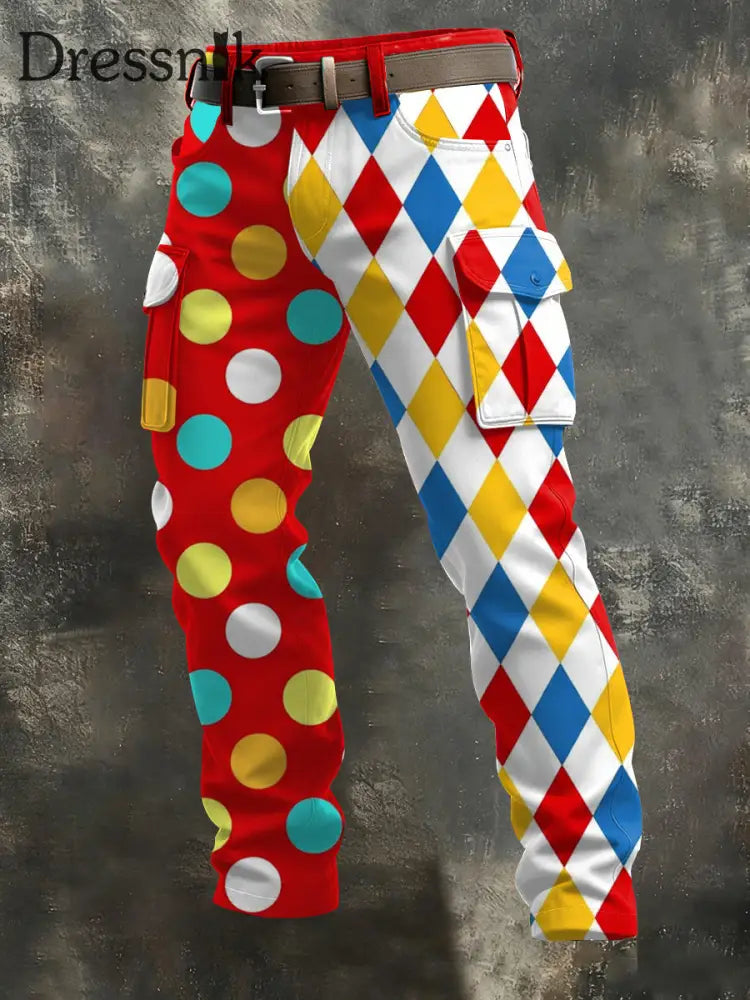 Cargo-Hosen mit Kölner Karnevals druck für Herren als bild / S