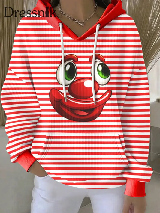 Damen Kölner Karneval Hoodie Rot / S