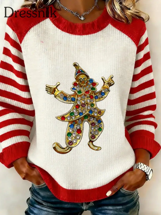 Damen Kölner Karneval Top Rot / S