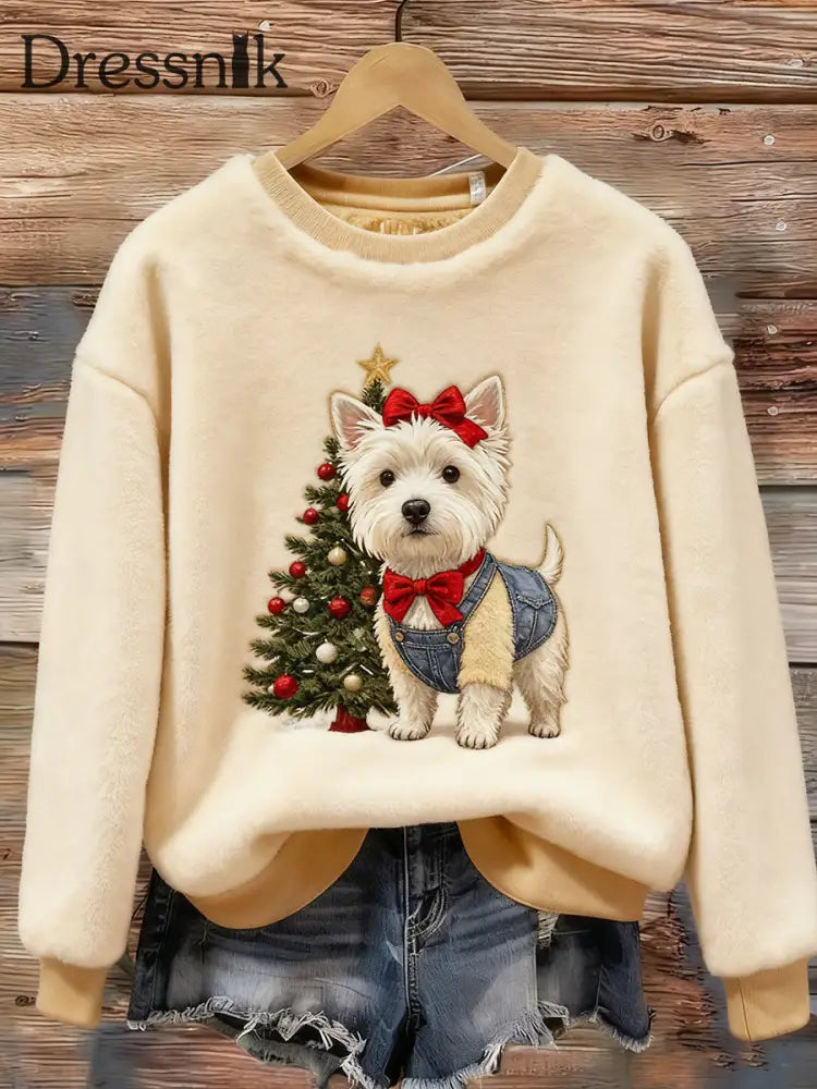 Damen Retro Tier kunst druck Komfortables Flanell oberteil A / S