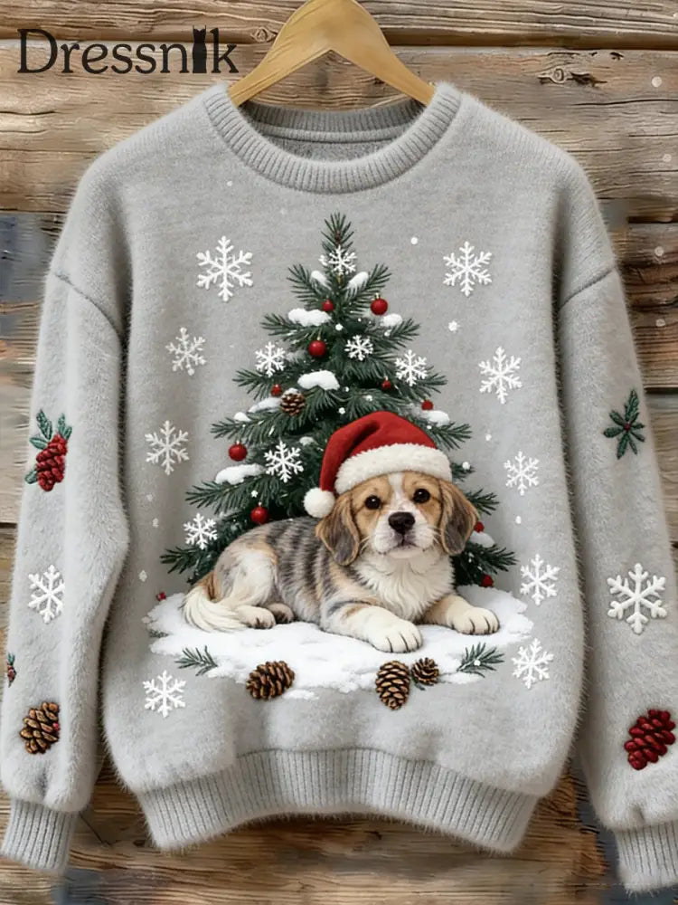 Damen Retro Tier kunst druck Komfortables Flanell oberteil A / S