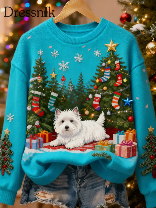 Damen Retro Tier Kunst Print Casual Flanell Top A / S