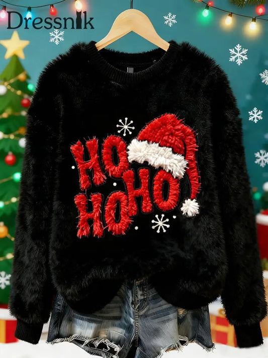 Damen Retro Tier Weihnachts kunst Print Casual Flanell Top A / S