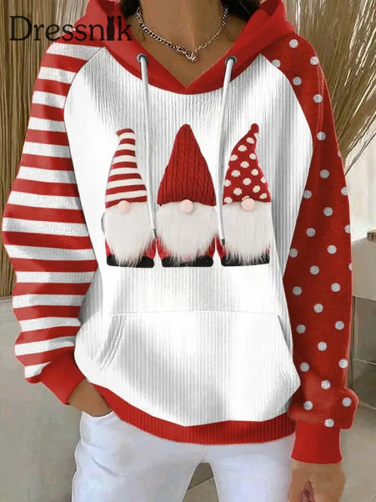 Damen-Weihnachts-Bedruckte Tops als bild / S