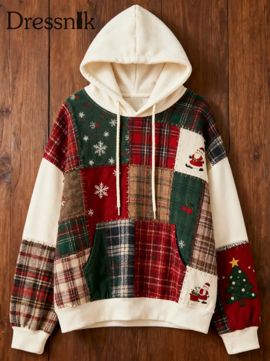 Damen Weihnachts druck Casual Hoodie als bild / S