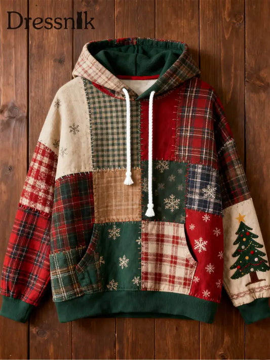 Damen Weihnachts druck Casual Hoodie als bild / S