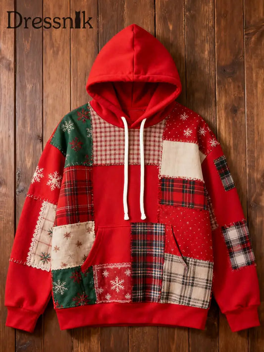 Damen Weihnachts druck Casual Hoodie als bild / S