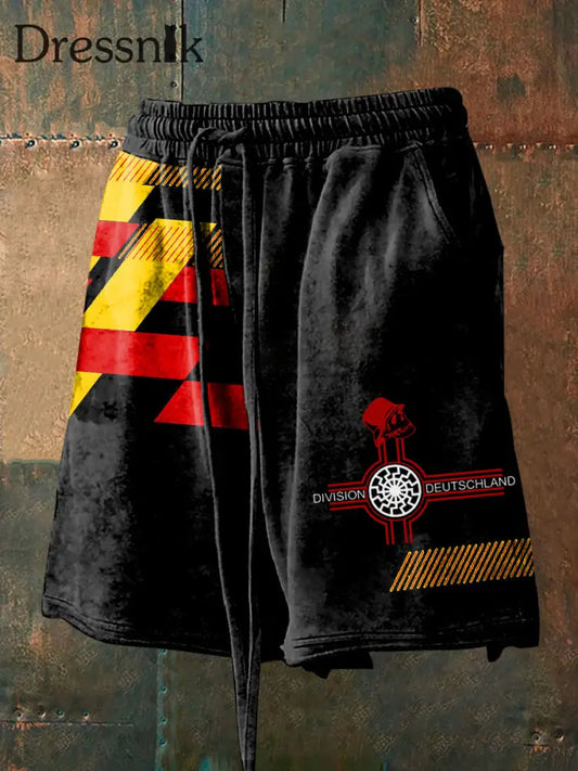 Deutschland bedruckte Herren-Shorts Bild 1 / S