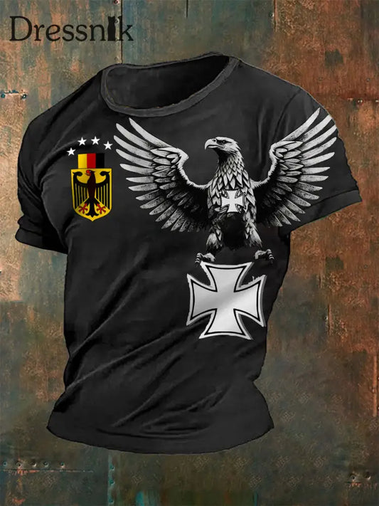 Deutschland T-Shirt für Männer Schwarz / S