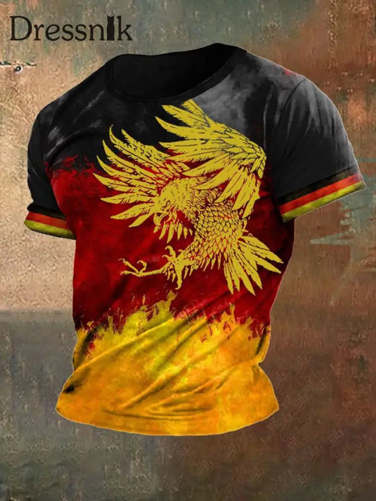 Deutschland T-Shirt für Männer Schwarz / S