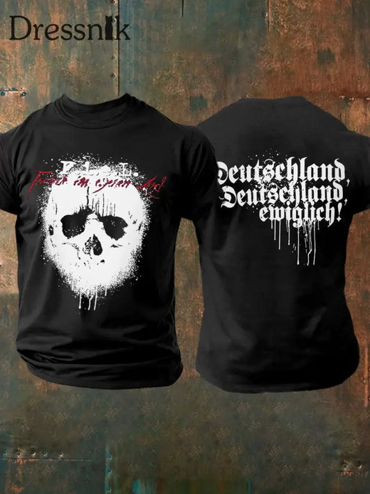Deutschland T-Shirt für Männer Schwarz / S