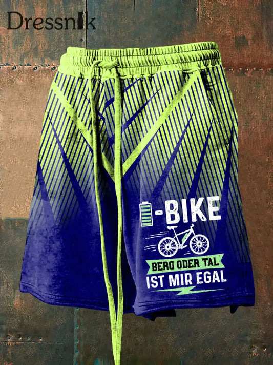 Fahrre bedruckte Shorts für Herren als bild / S