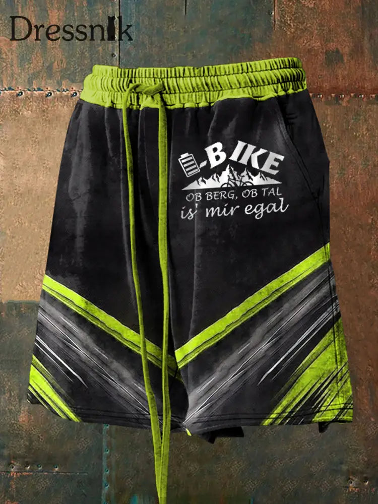 Fahrre bedruckte Shorts für Herren als bild / S