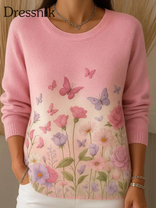 Frauen Brustkrebs Bewusstsein Rosa Blumen Tops Rosa / S