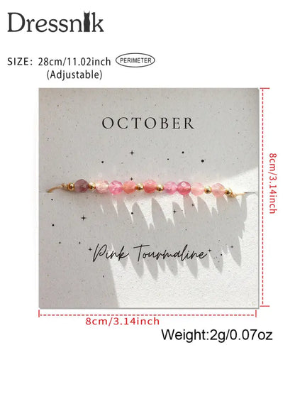 Frauen Brustkrebs rosa verstellbares Armband