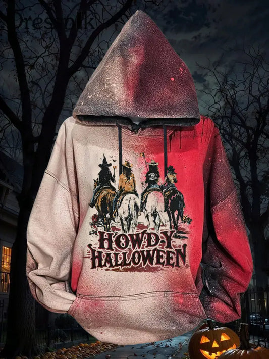 Frauen Howdy Halloween regelmäßige Sweatshirt als bild / S