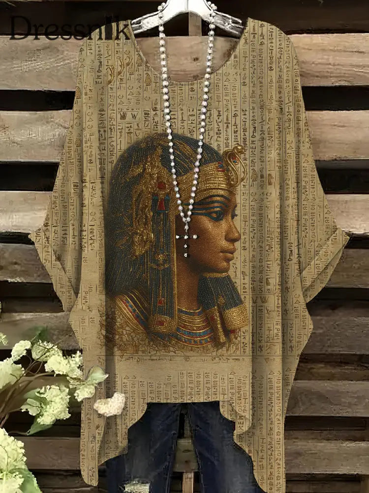 Frauen kleidung Alt ägyptische Zivilisation loser Pullover als bild / S