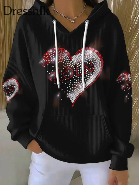 Frauen Köln Karneval Hoodie Schwarz / S