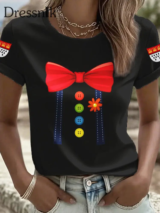 Frauen Kölner Karneval T-Shirts Schwarz / S