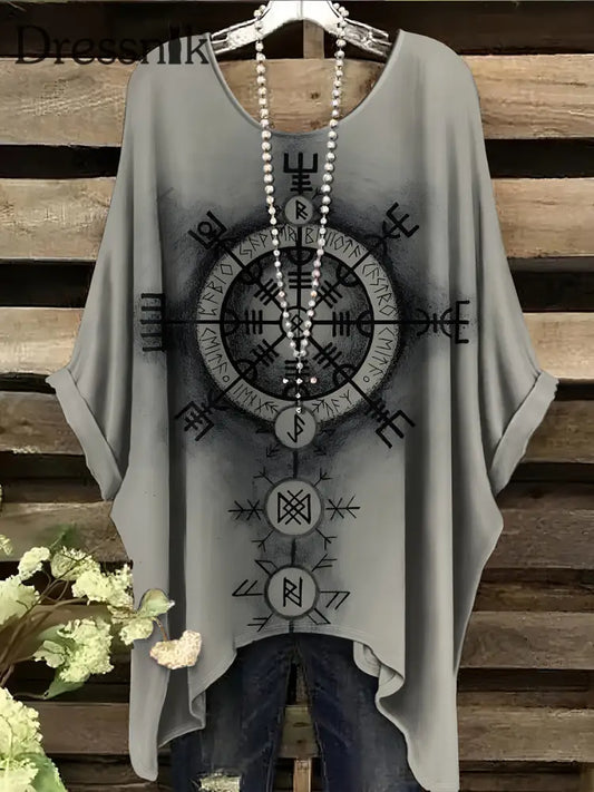 Frauen Viking lässige T-Shirts als bild / S